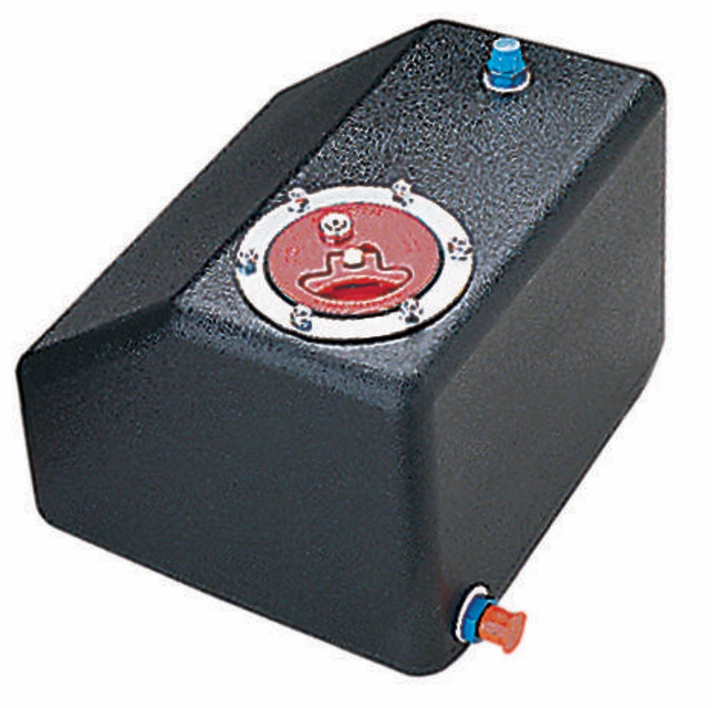 JAZ Products 290-104-NF: Econo Rail Fuel Cell 4-Gallon Black without Foam