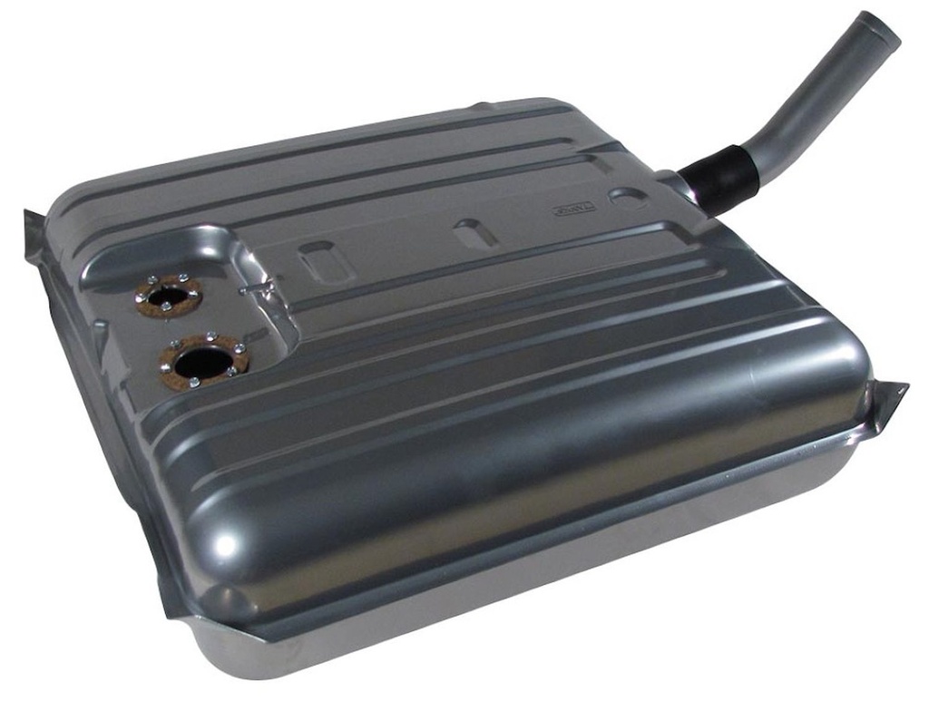 Tanks Inc. TM48B-T: TM48B-T 18 Gallon Steel EFI Gas Tank for 1959-1960 Chevy Bel Air, Biscayne, Impala, Del Ray
