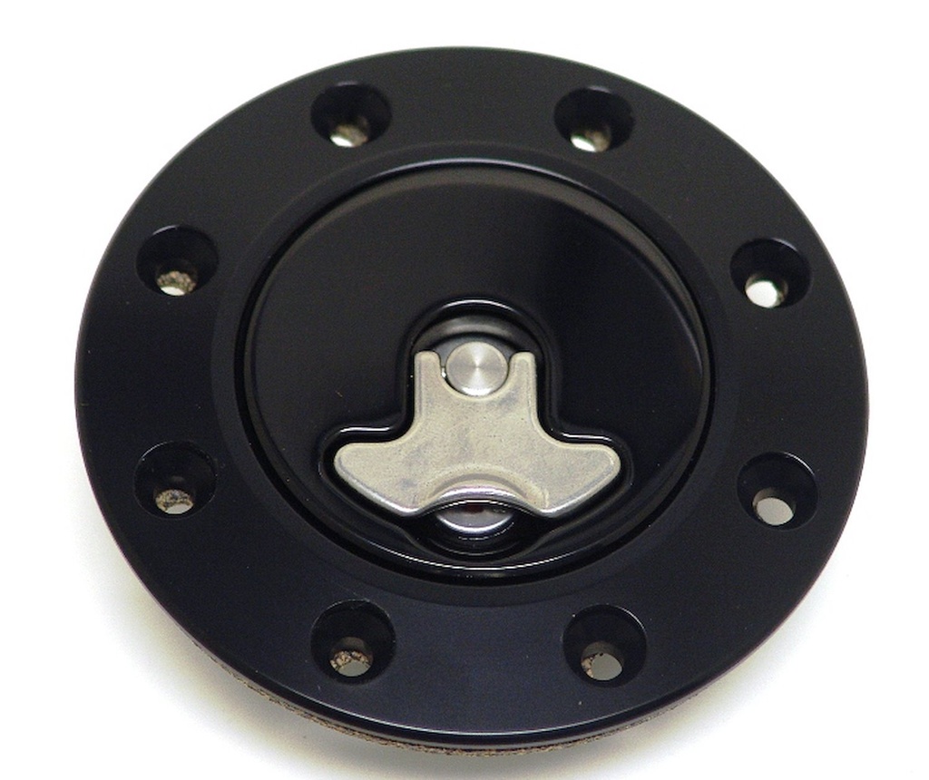 Ridetech 81000040: Precision Coachworks Billet Locking Gas Cap 1966-67 Chevy II / Nova