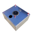 RCI 2150HS: 15-Gallon Aluminum EFI Pump Ready Fuel Cell 18 in. L x 20 in. W x 10 in. H - Natural Finish