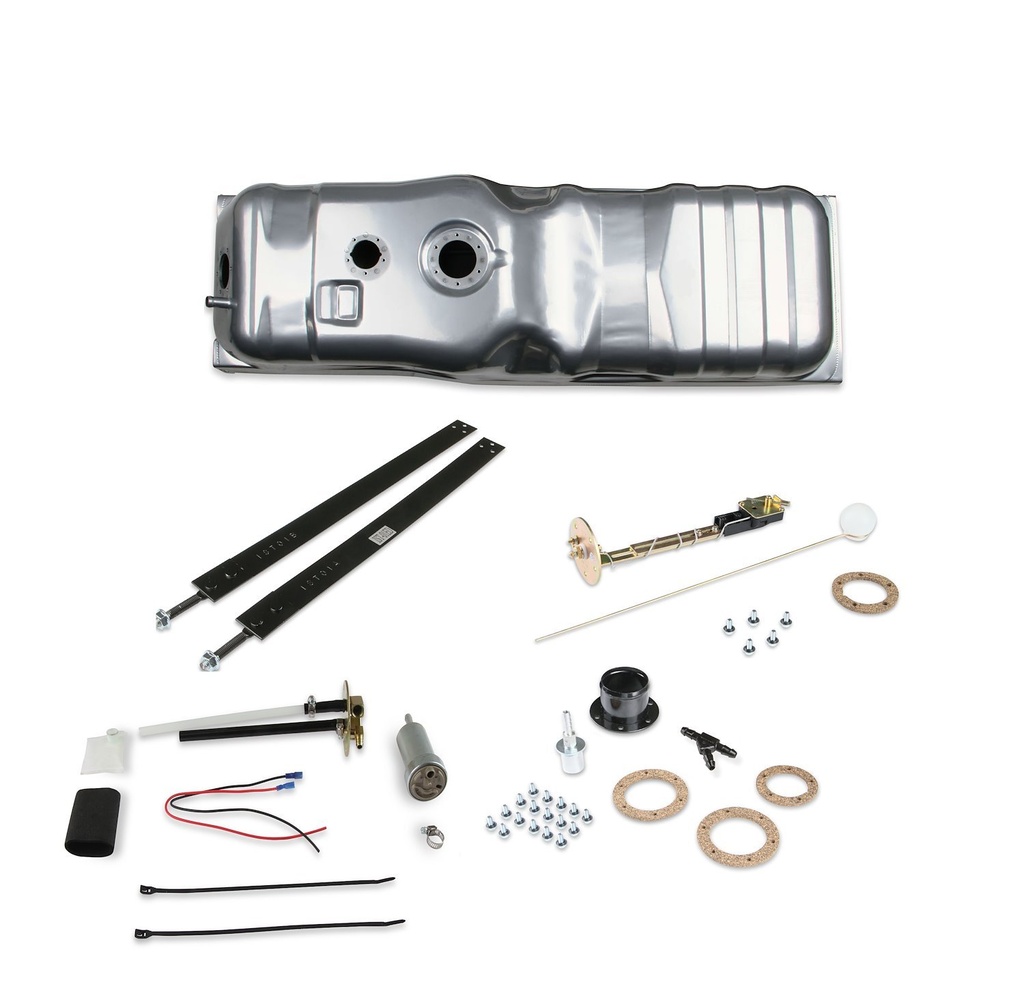 Holley 19-454: 19-454 Sniper EFI Fuel Tank System 1973-1981 GM C/K Pickup Truck with 6 ft. Bed