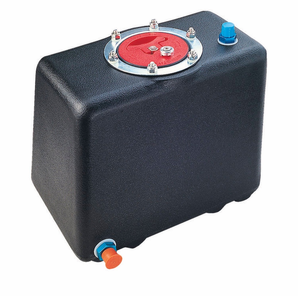 JAZ Products 290-103-NF: Econo Rail Fuel Cell 3-Gallon Black without Foam