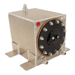 RCI 2010A: 1-Gallon Aluminum Fuel Cell 7" L x 6" W x 8" H