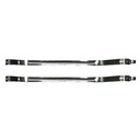 Goodmark 4020749671SP: GMK4020749671SP Stainless Steel Fuel Tank Straps for 1967-1969 Chevrolet Camaro