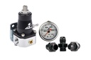 Aeromotive 13130: 13130 Compact EFI Bypass Regulator Kit -6AN O-Ring Inlet/Outlet Ports w/Dual Inlets