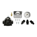 Holley 12-886KIT: 12-886KIT Die-Cast EFI Bypass Fuel Pressure Regulator Kit, 15-60 psi Adjustable