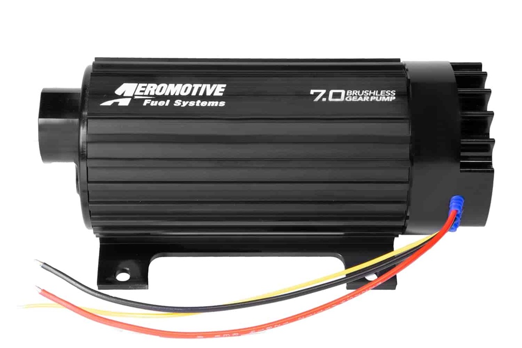 Aeromotive 11197: Pro-Series Spur Gear External In-Line Fuel Pump, Variable Speed Brushless Motor, 7.0 GPM