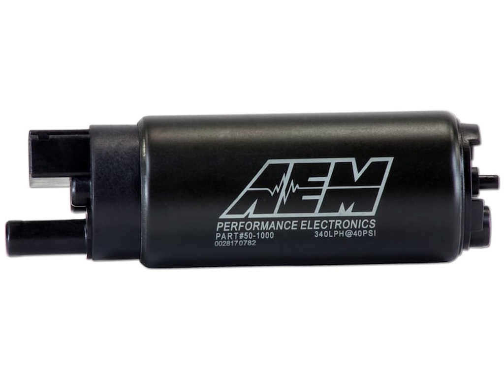 AEM Electronics 50-1000: 50-1000 340 LPH High Flow In-Tank Fuel Pump [Offset Inlet]