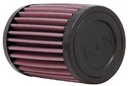 K&N RU-0160: RU-0160 Round Straight Air Filter Flange Dia. (F): 1.5 in. (38 mm)