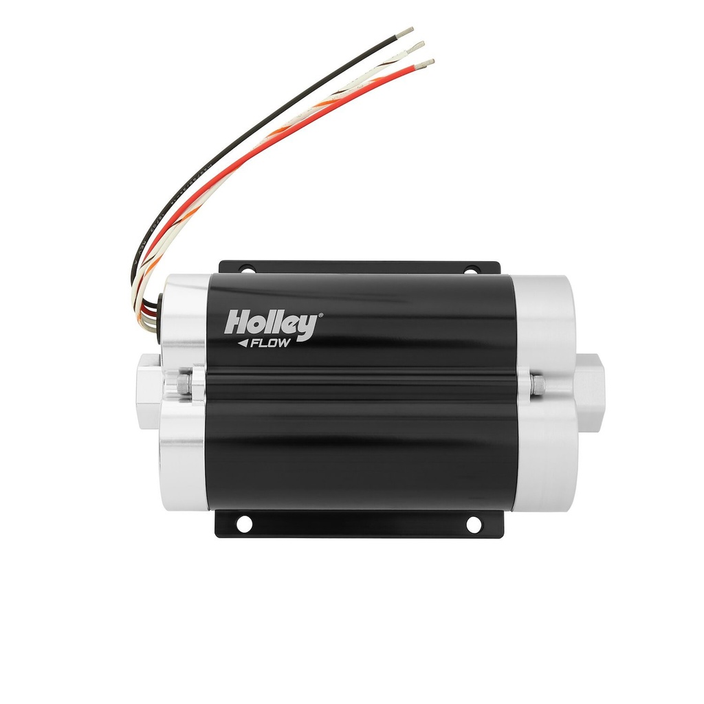 Holley 12-1600: 12-1600 160 GPH Dominator In-Line Billet Fuel Pump [Street/Strip-Carb or EFI Applications]