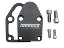 Moroso 65395: Fuel Pump Block-Off Plate Small Block Chevy
