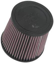 K&N RU-3600: RU-3600 Clamp-on Air Filter - Universal - 4 in. Flange ID, 5 in. H