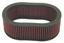 K&N E-3504: E-3504 Custom 66 Series Oval Air Filter 4 in. Height Fits: Small (11-7/8'' x 8-3/8'') Assemblies