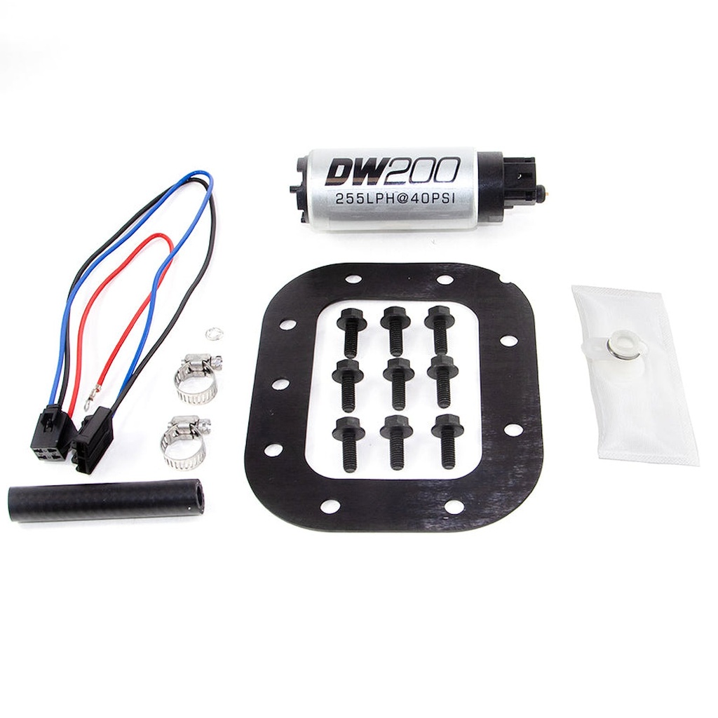 DeatschWerks 92011028: 92011028 DW200 series 255lph in-tank fuel pump w/ install kit for Corvette 86-89 5.7L