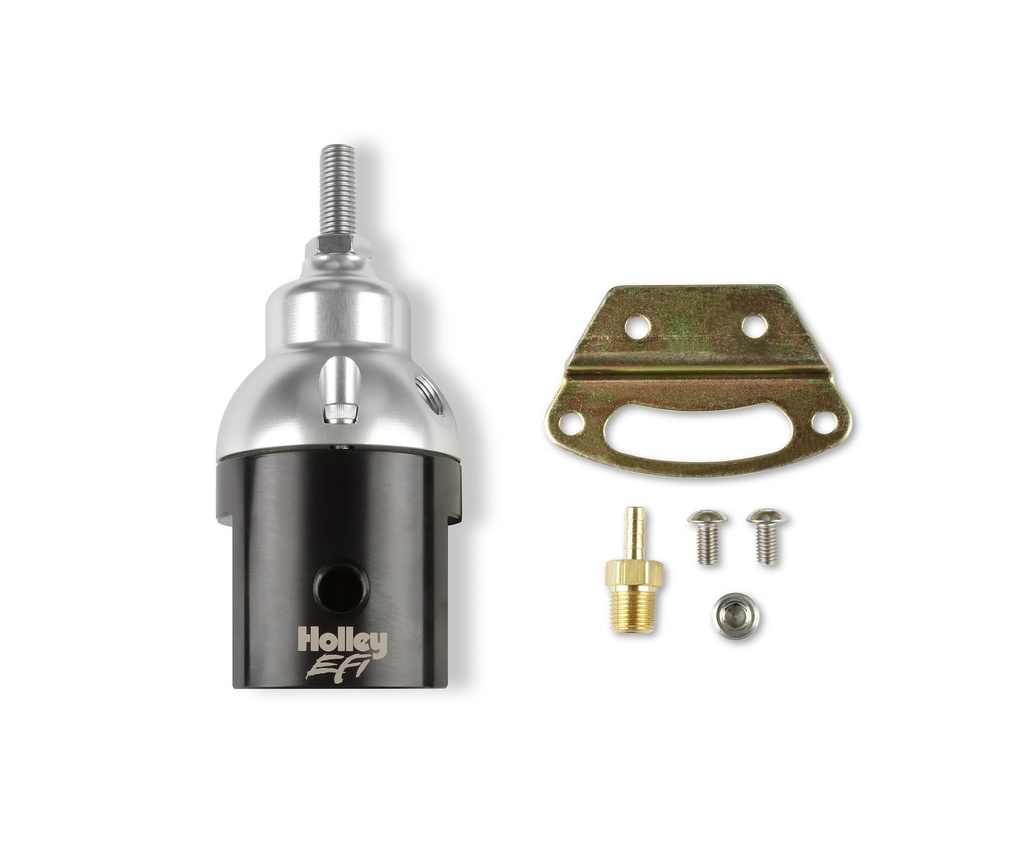 Holley 12-895: 12-895 EFI Billet Adjustable Regulator [-08 AN O-Ring]