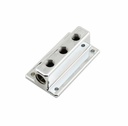 Mr Gasket 6151MRG: Triple Outlet Fuel Block