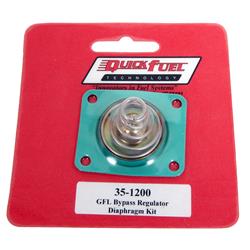 Quick Fuel 35-1200QFT: Bypass Pressure Regulator Diaphragm Kit GFLT Corrosion-Resistant Material