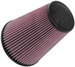K&N RU-5046: RU-5046 Universal Clamp-On Air Filter Fits Select Ram, Cadillac, Chevy, GMC, Ford, Lincoln, Nissan, INFINITI, Toyota