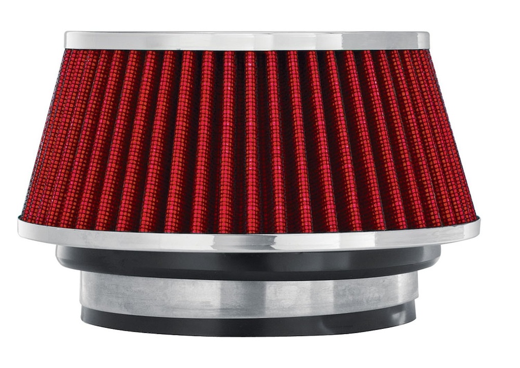 Spectre 8162: Conical Air Intake Filter Red