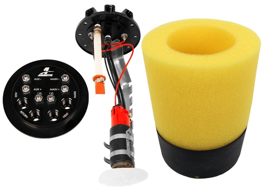 Aeromotive 19101: Phantom Series 340 LPH Direct Drop-In Single Fuel Pump for 1999-2002 Chevy Camaro