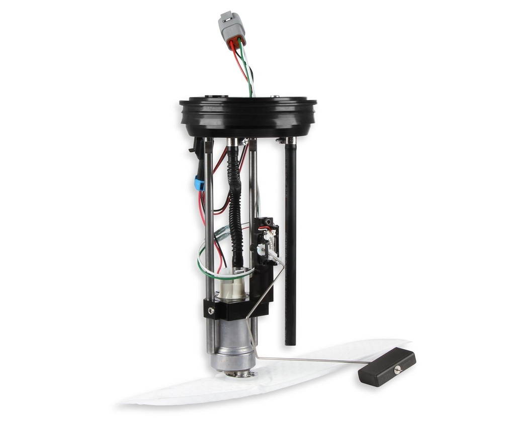 Holley 12-325: 12-325 Fuel Pump Module System 1998-2004 Dodge Truck 450 LPH [Return Style]