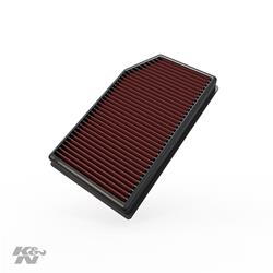 K&N 33-5076: High-Performance OE-Style Replacement Filter 2018 Jeep Wrangler JL 2.0L/3.6L Fuel Injection