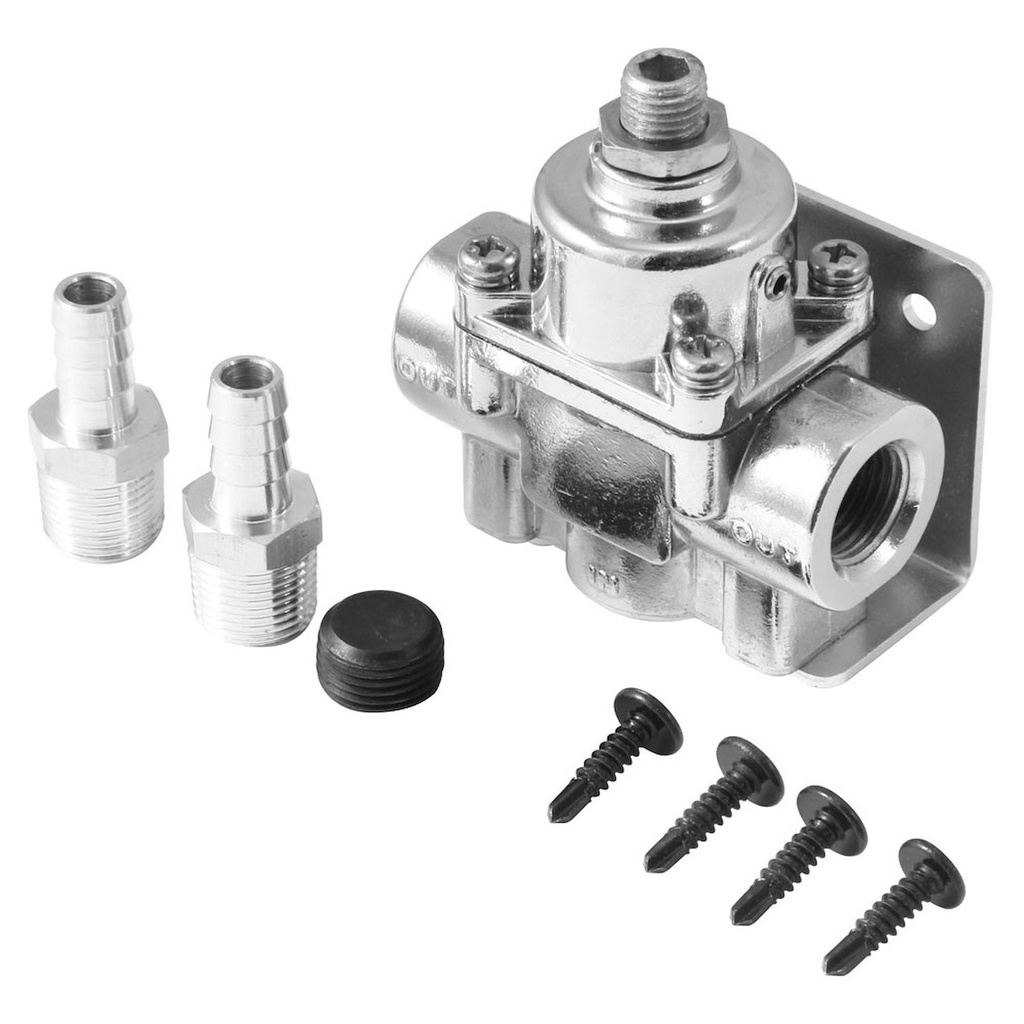 Spectre 2518: Fuel Pressure Regulator 1-4 PSI