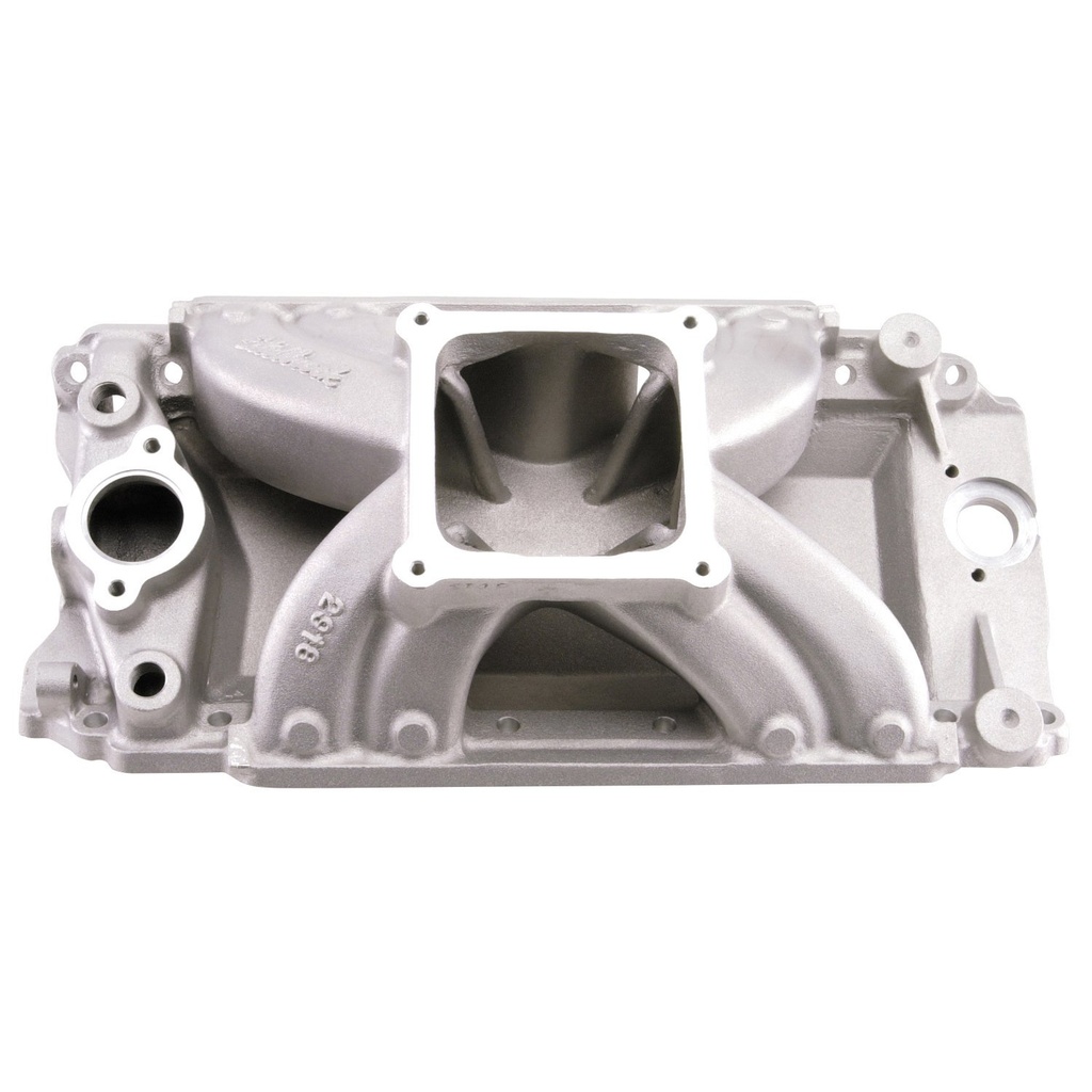 Edelbrock 2916: Super Victor BBC Intake Manifold Big-Block Chevy 10.2 Tall Deck Carb