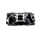 Edelbrock 7561-BP: 7561-BP RPM Air-Gap Intake Manifold for Big-Block Chevy w/Oval Ports [Black Plasma Finish]