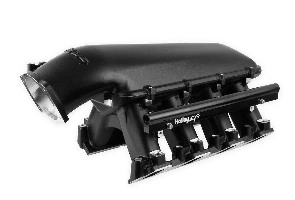 Holley 300-125BK: 300-125BK EFI Hi-Ram Intake Manifold for GM LS7 [105 mm Throttle Body]