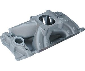 Dart 41114000: Single Plane Intake Manifold 4150 Carb Flange for Big Block Chevy Rectangle Port Heads