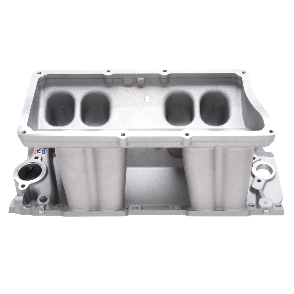 Edelbrock 7085: Victor Tunnel Ram Intake Manifold Base Big Block Chevy