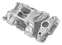 Professional Products 52025: 52025 Crosswind Intake Manifold for 1955-1995 Small Block Chevy, 1500-6500 RPM Range [Polished]