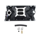 Edelbrock 27163: Performer EPS Vortec Black Intake Manifold Black for Small Block Chevy