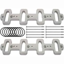 ICT Billet 551959: Intake Manifold Spacer [GM LS Cathedral Port Head]