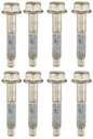Fel-Pro ES72224: Intake Manifold Bolt Set 2006-1996 GMC V6 V8 262 4.3L OHV 305 5.0L OHV 350 5.7L OHV VIN M R W & X Lower Int. Manifold Set