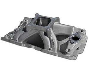 Dart 42711000: Small Block Chevy Intake Manifold 4150 Carb Flange