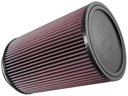 K&N RU-3220: RU-3220 Round Straight Air Filter Flange Dia. (F): 5 in. (127 mm)