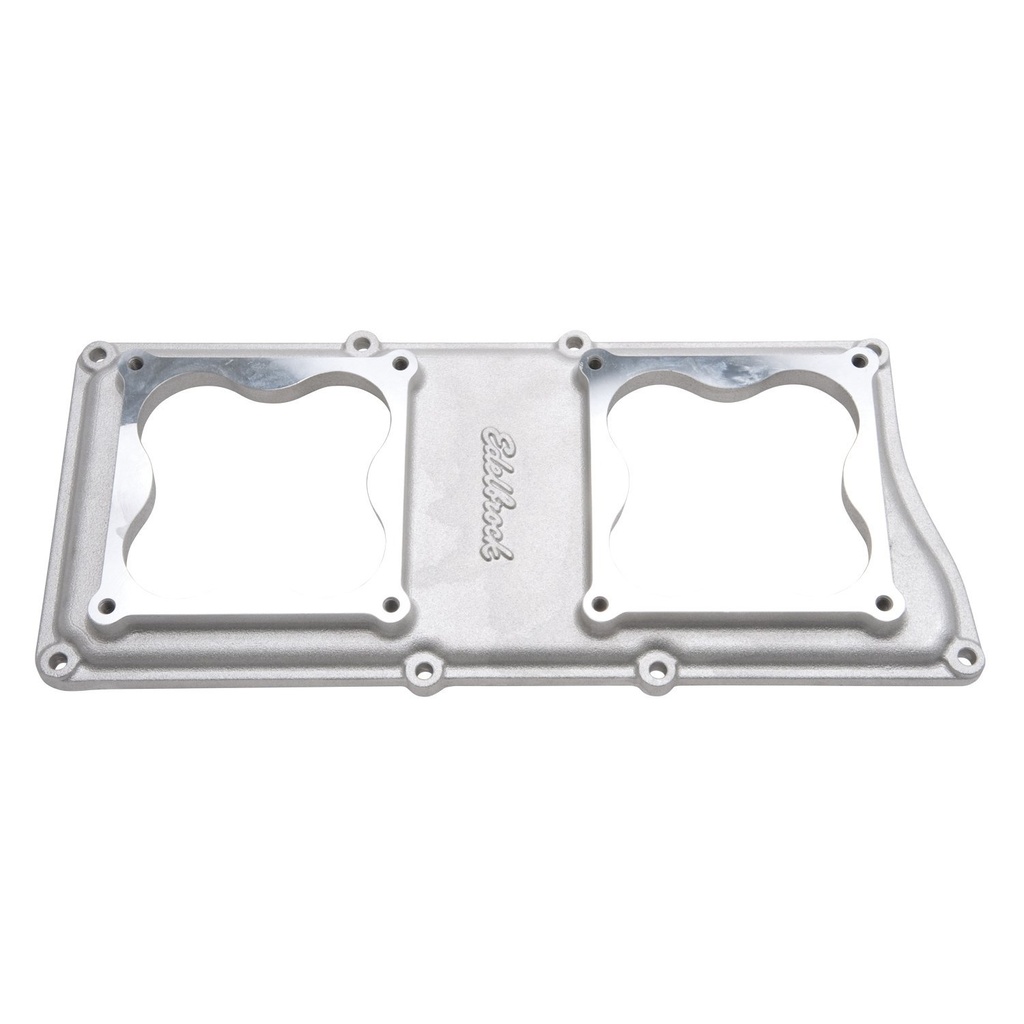 Edelbrock 7086: Victor Tunnel Ram Intake Manifold Top Plate 4500 Series Carb Flanges