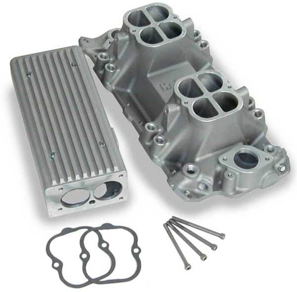 Weiand 7540: Stealth Ram EFI Intake Manifold 1957-86 Chevy 262-400ci