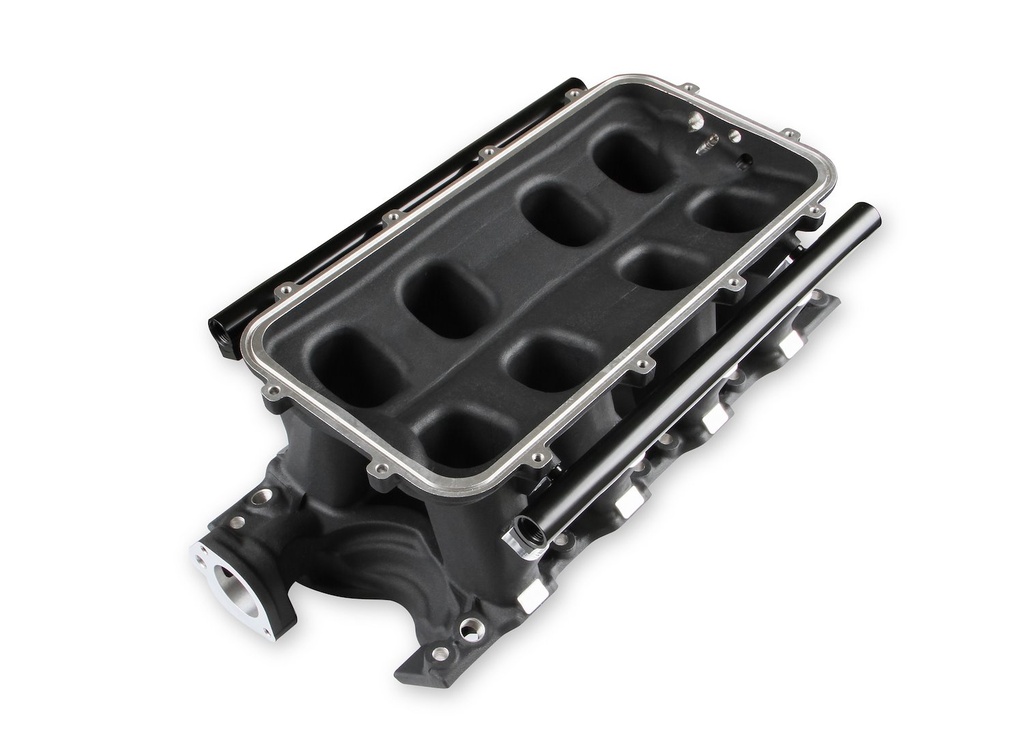 Holley 300-274BK: 300-274BK EFI Hi-Ram Intake Manifold Base