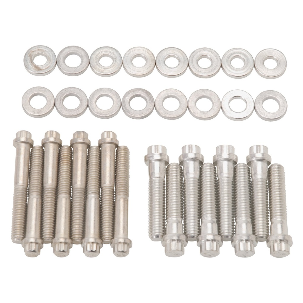 Edelbrock 8529: Intake Manifold Bolt Kit Small Block Ford Performer RPM E-Boss