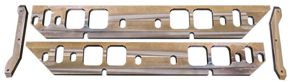 Moroso 65091: Intake Manifold Spacer Plates for Big Block Chevy with 10.200 in. Deck Height (Oval Port)