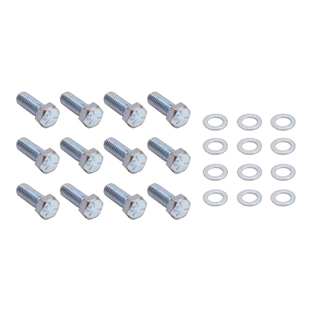 Spectre 4652: Intake Manifold Bolts Zinc Plated