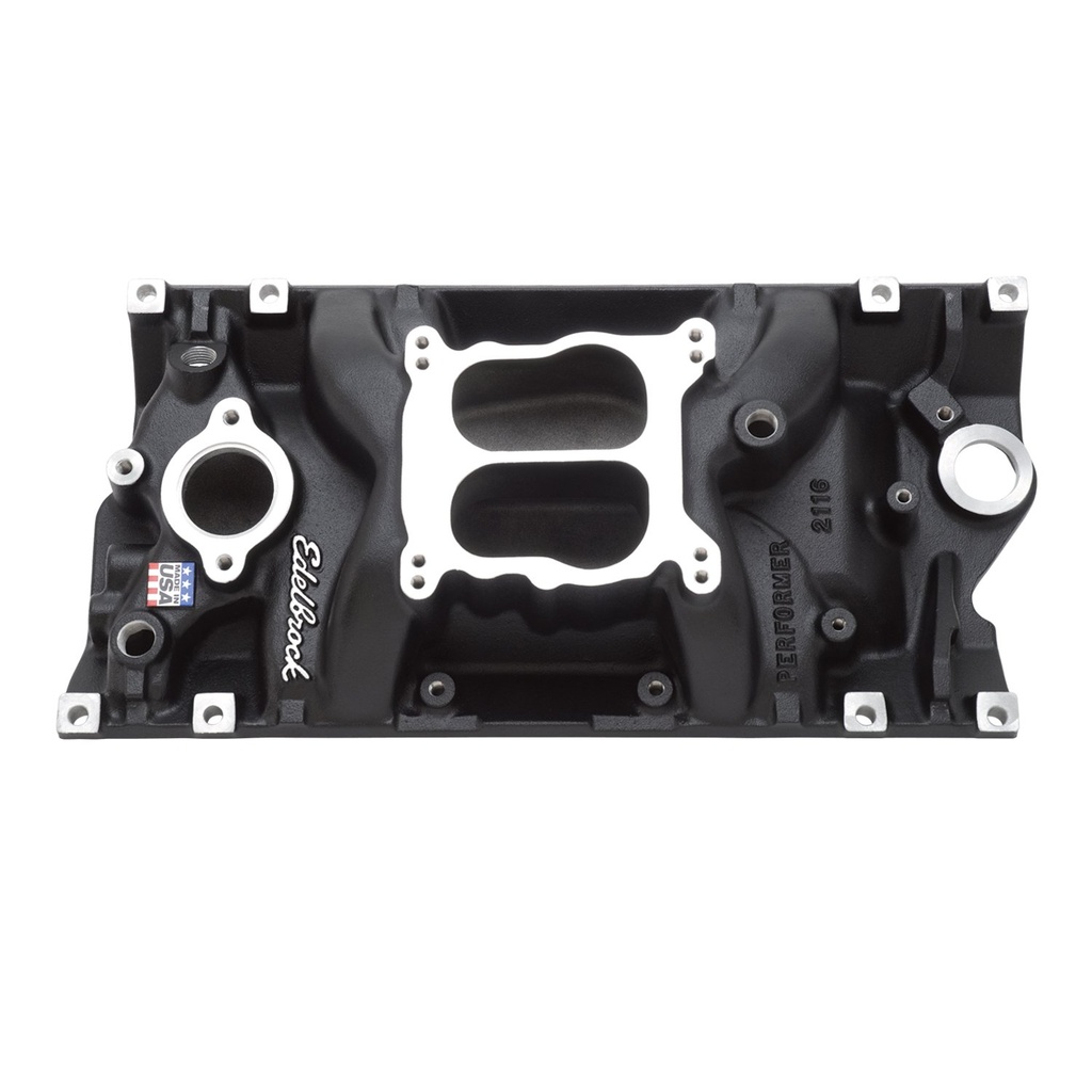 Edelbrock 21163: Performer Vortec Small Block Chevy Intake Manifold Black