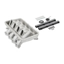 Holley 300-920: 300-920 Hi-Ram Modular Intake Manifold Base w/Fuel Rails for Ford Coyote Engines (Natural)