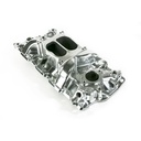 Top Street Performance 82000: 82000 Aluminum Dual Plane Intake Manifold for Small Block Chevy [Polished]