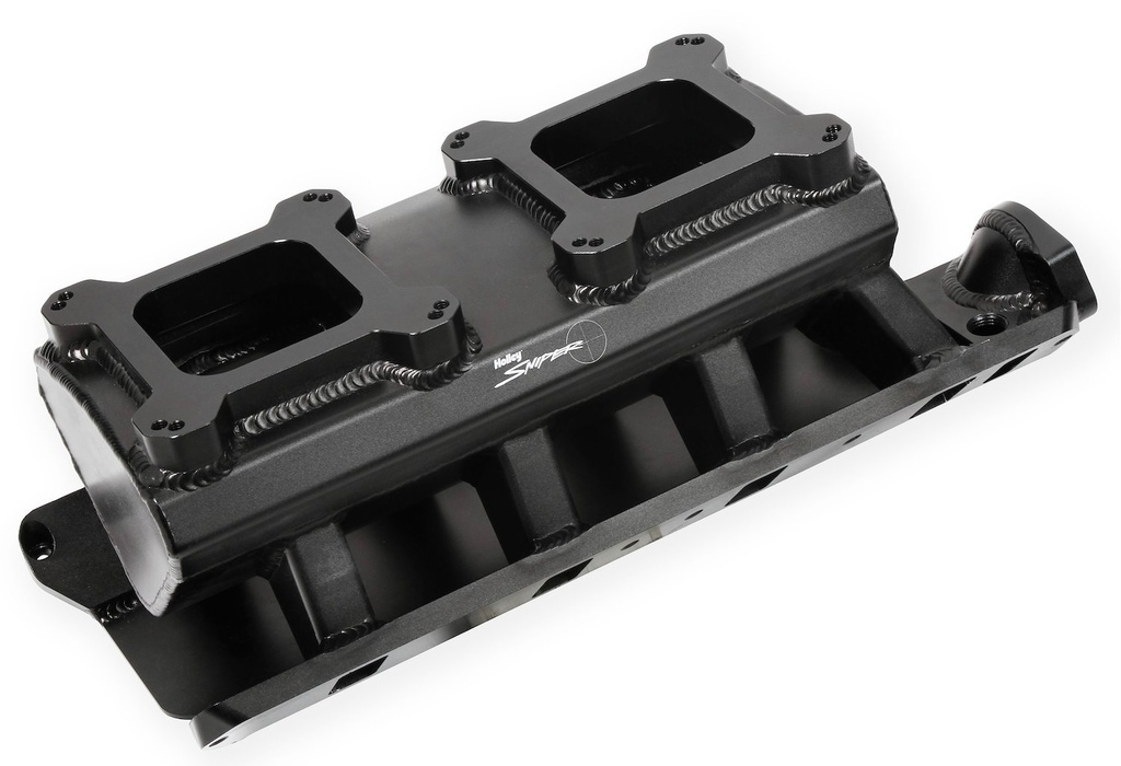 Holley 827072: 827072 Sniper Carbureted Fabricated Intake Manifold