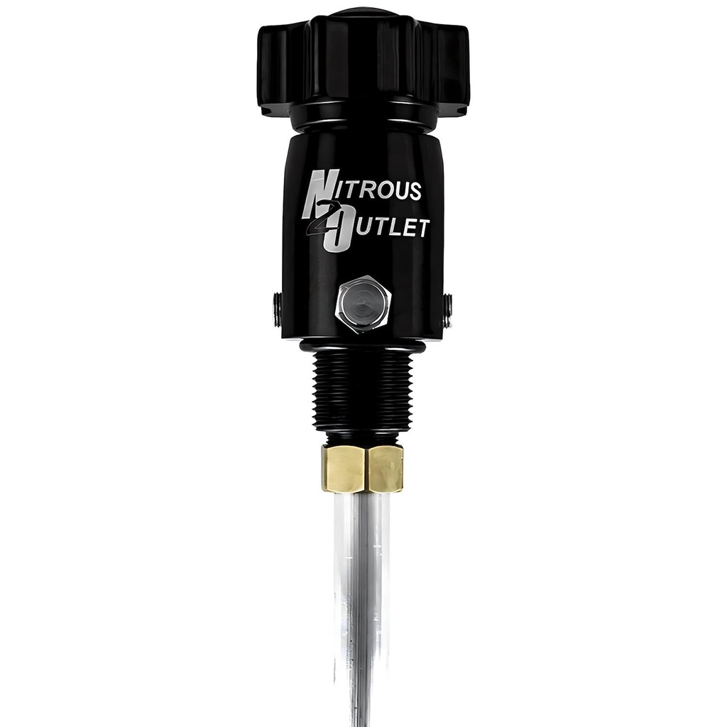 Nitrous Outlet 00-31012: 00-31012 Billet .508 ID Valve w/10lb Bottle Siphon Tube