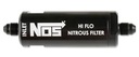 NOS 15555NOS: Hi-Flo In-Line Nitrous Filter